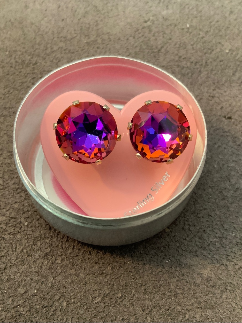Jojo Vivid Aurora Crystal Stud Earrings